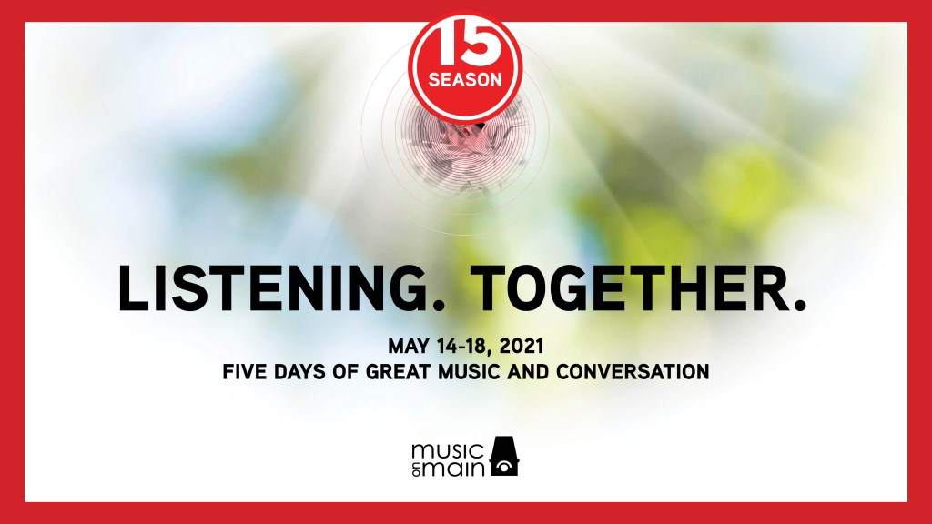 Listening. Together. - Página frontal