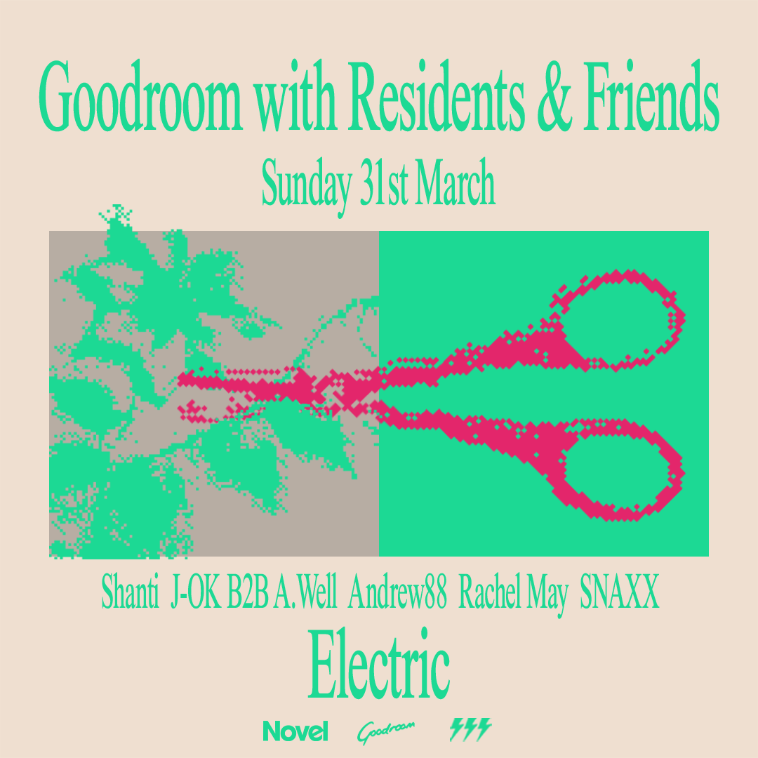 Goodroom - Residents & Friends - フライヤー表