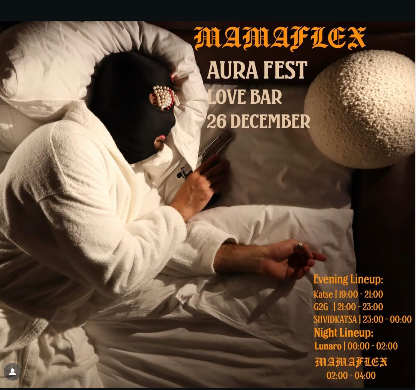 AURAFEST PRESENTS: MAMAFLEX at Love Bar, Tbilisi