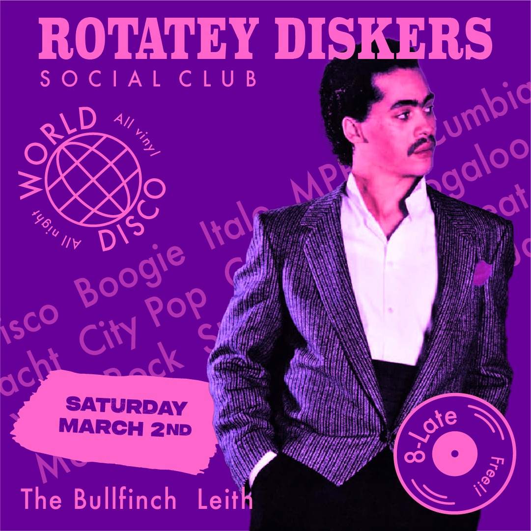 Rotatey Diskers Social Club - Página frontal