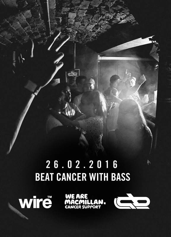 Beat Cancer with Bass - Central Beatz Charity Fundraiser - フライヤー表