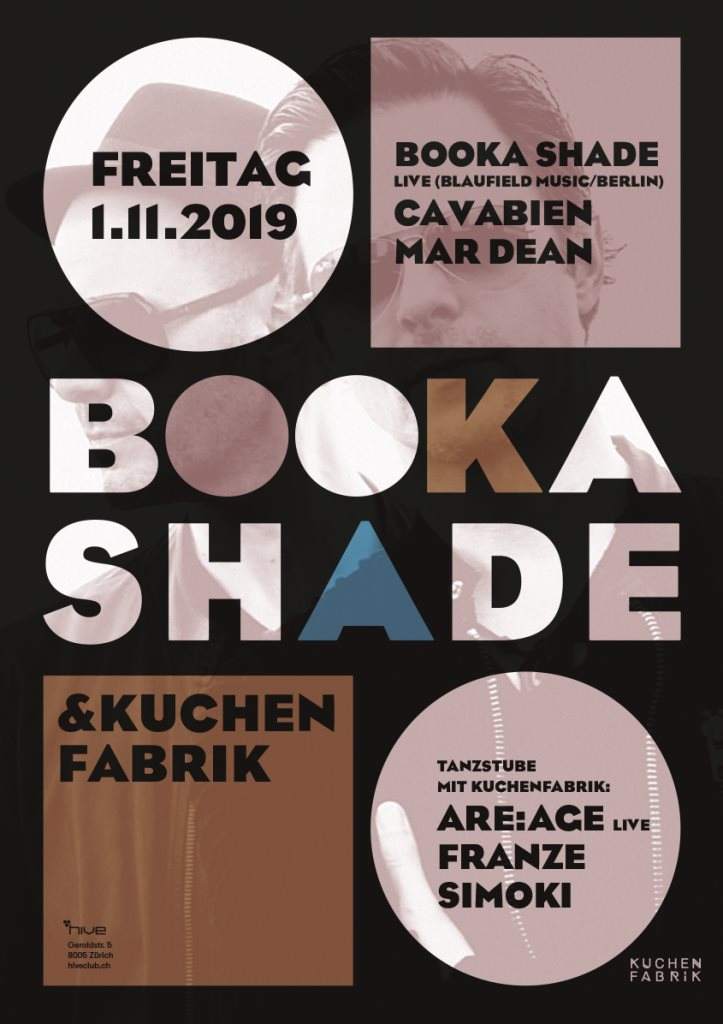 Booka Shade & Kuchenfabrik - Página frontal