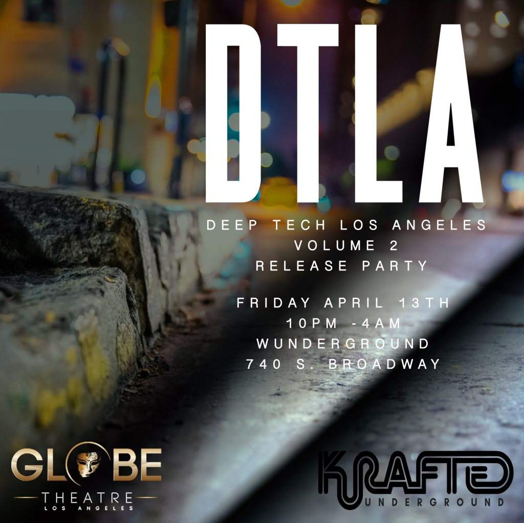 Krafted Underground Dtla Vol. 2 Release Party - Página frontal