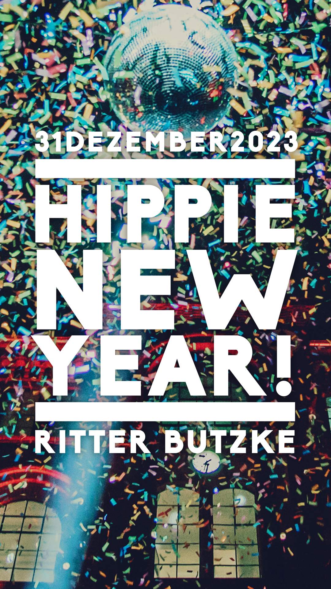 Hippie New Year - フライヤー裏