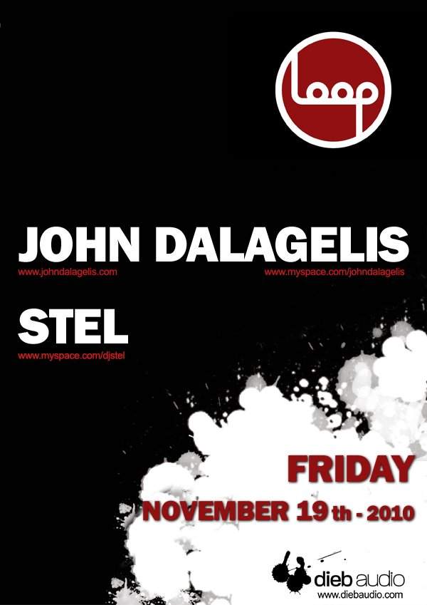John Dalagelis, Stel (Dieb Audio Label Monthly Residency) - Página frontal