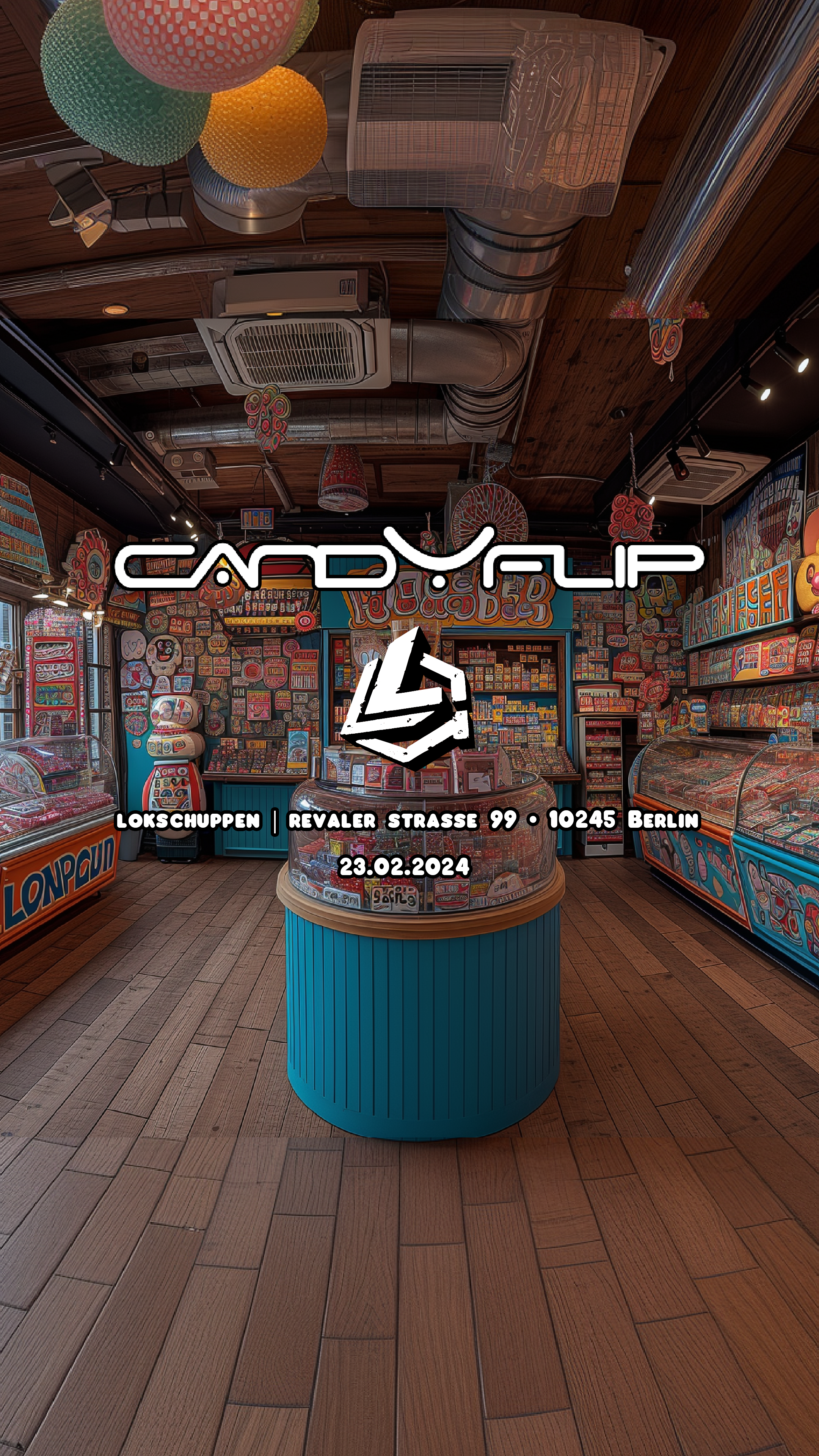 Candyflip - フライヤー表