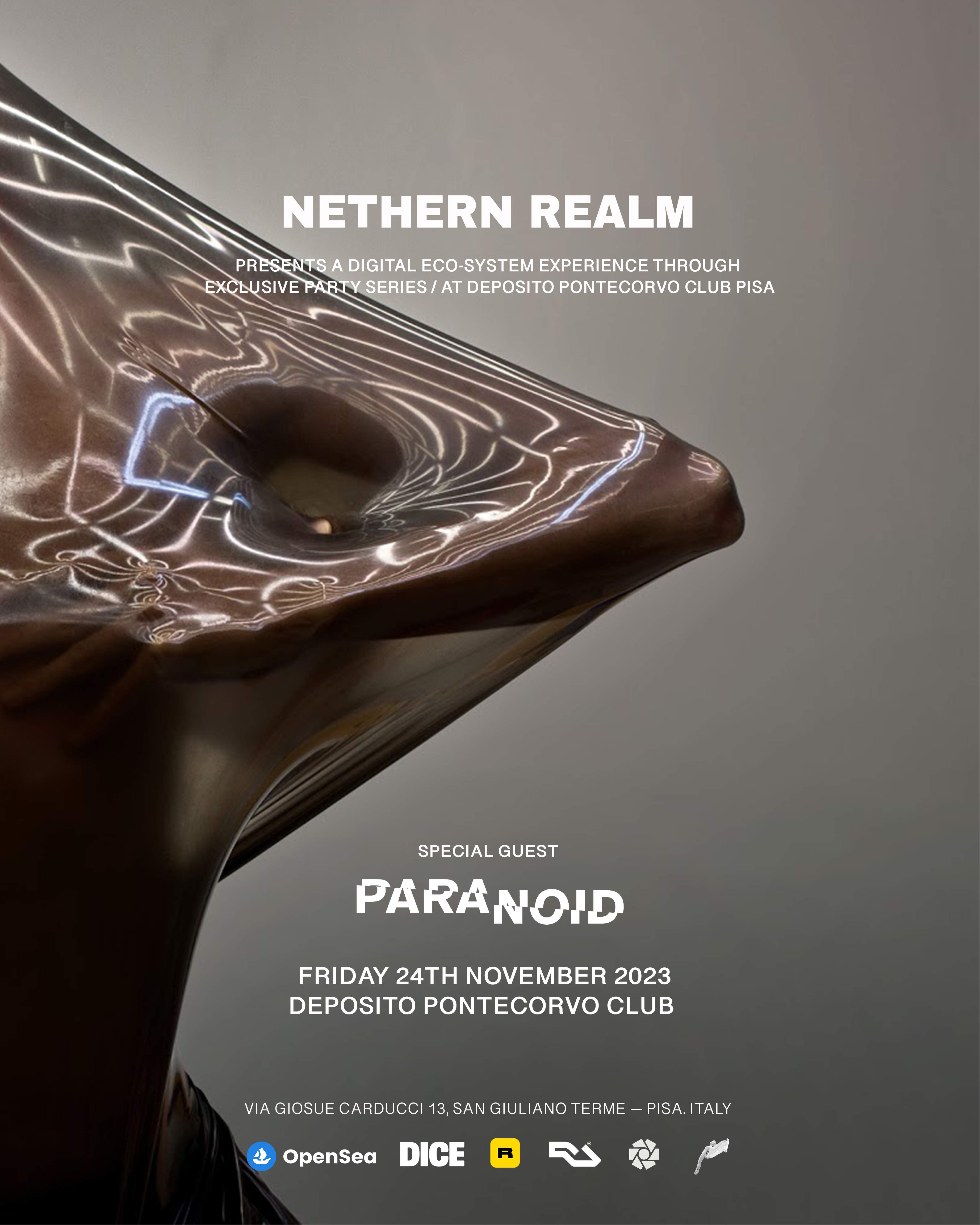 Nethern Realm x PARANOID - V4  - Página frontal
