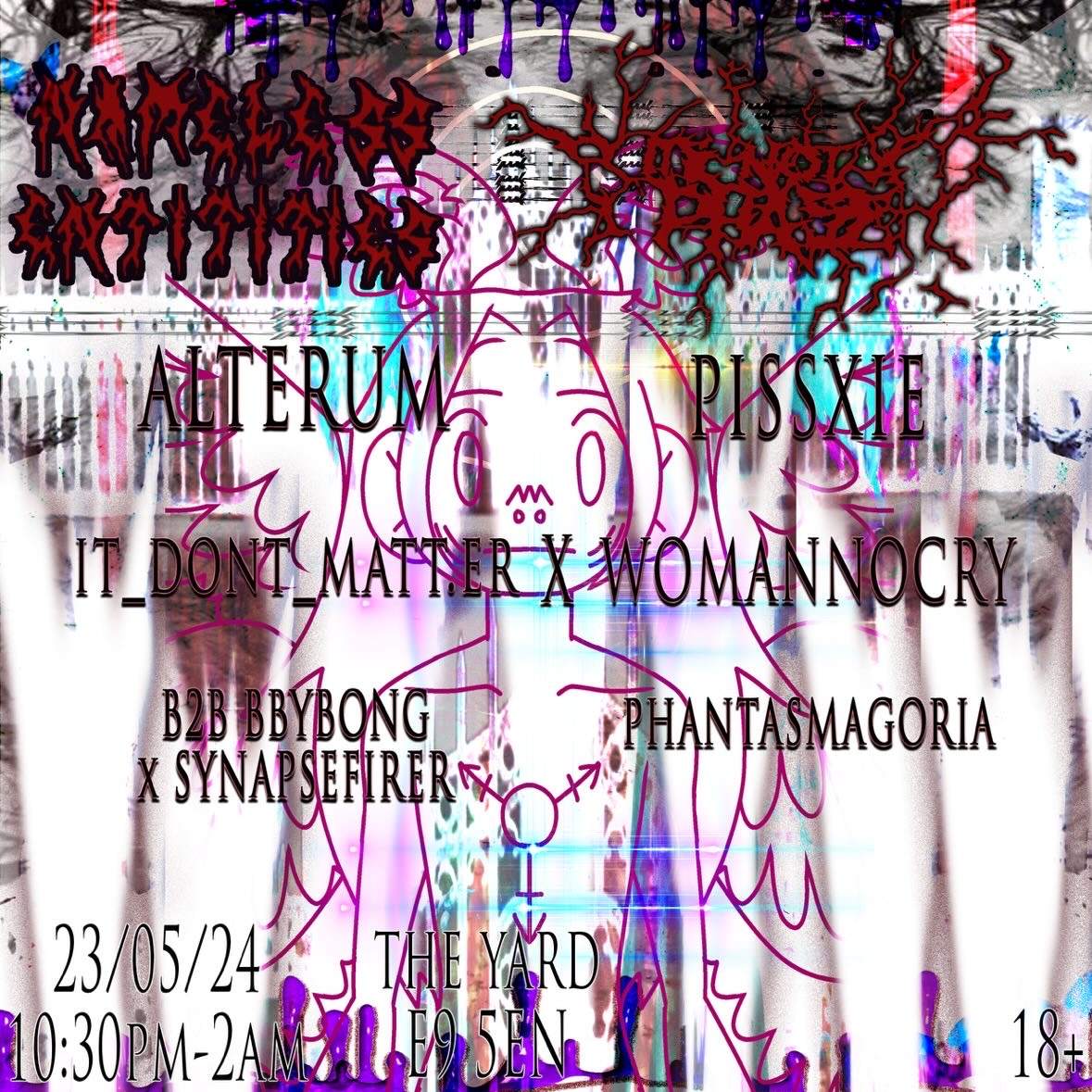 Nameless Entities X its not a phase - 23/05 - Página frontal