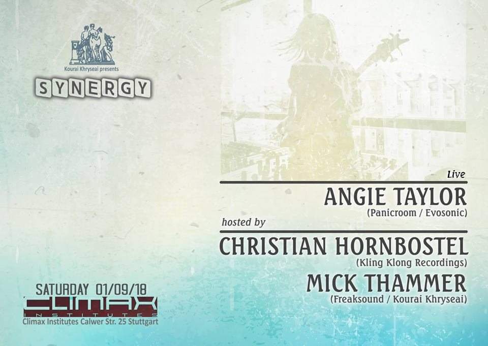 Kourai Khryseai present Angie Taylor - Live - Página frontal
