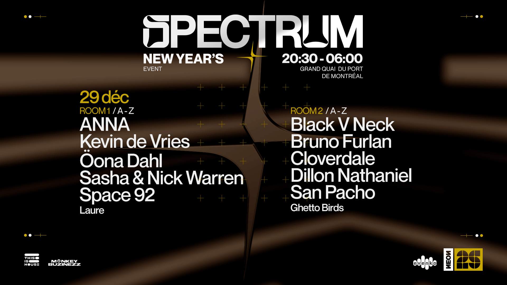 Spectrum: New Year's - Página frontal