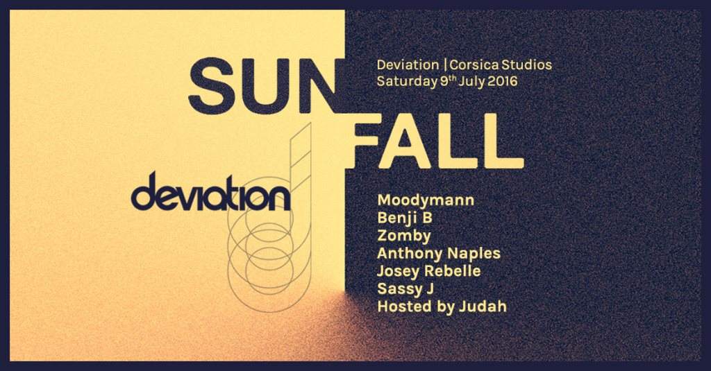 Sunfall: Deviation with Moodymann, Benji B, Zomby and More - Página frontal