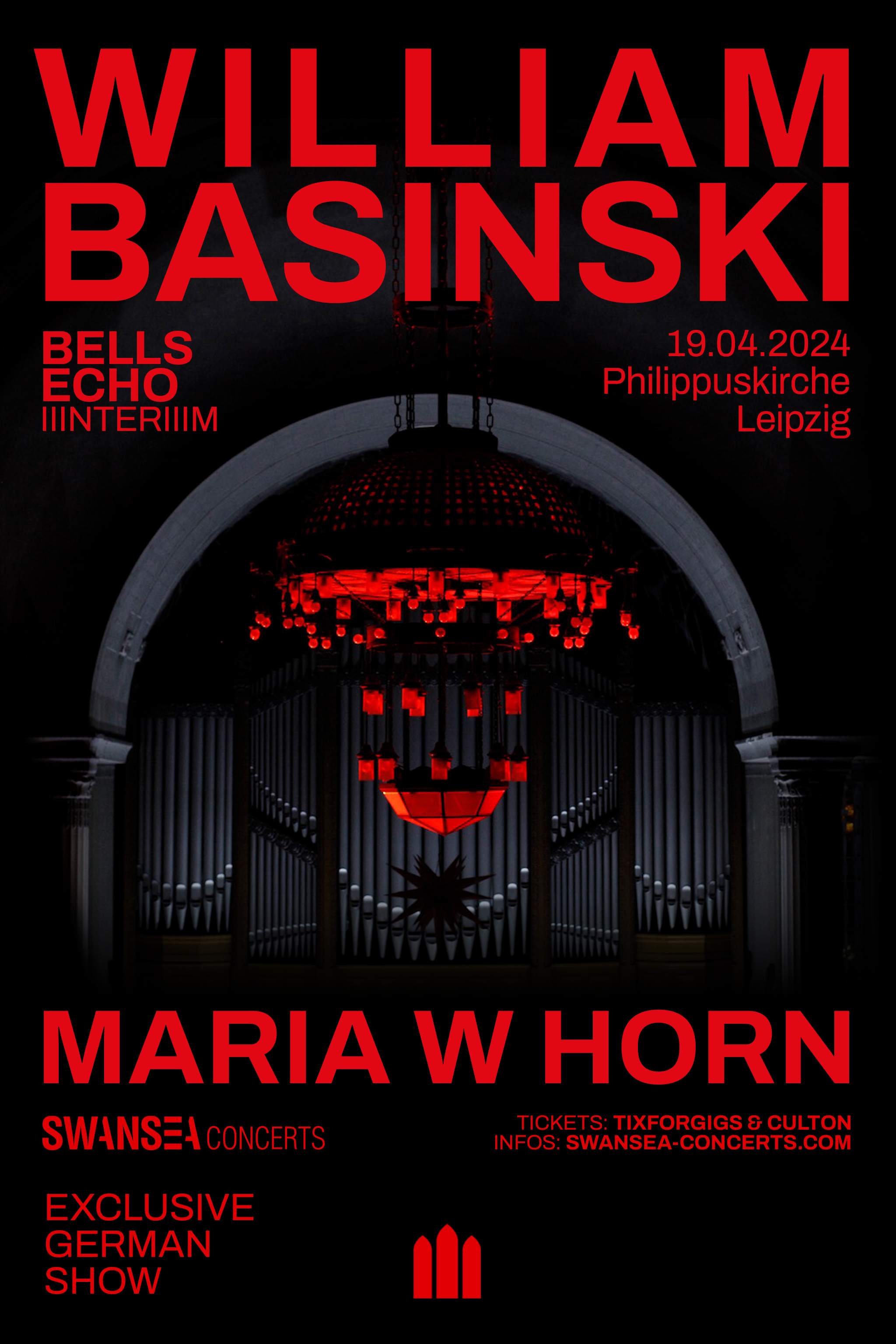 Bells Echo iiinteriiim - William Basinski - Maria W Horn - Página frontal