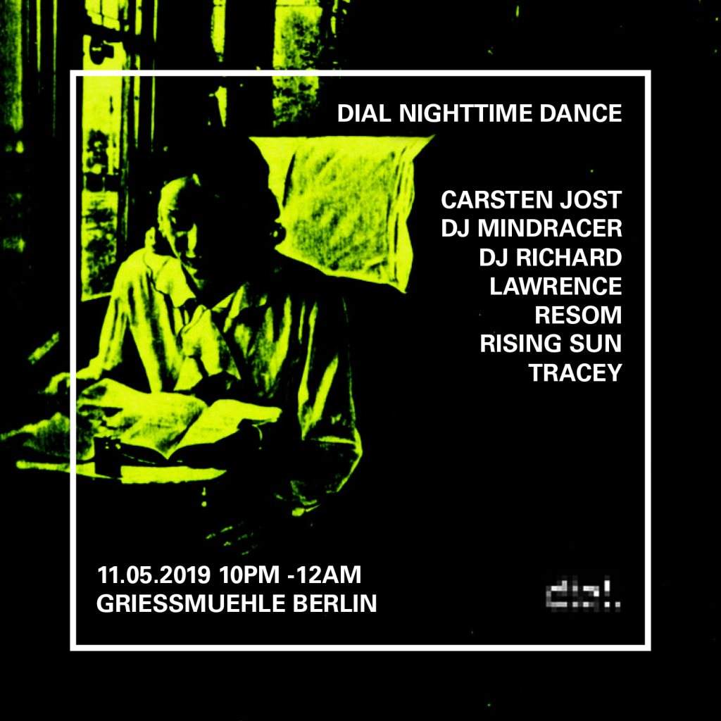 Dial Nighttime Dance - フライヤー表