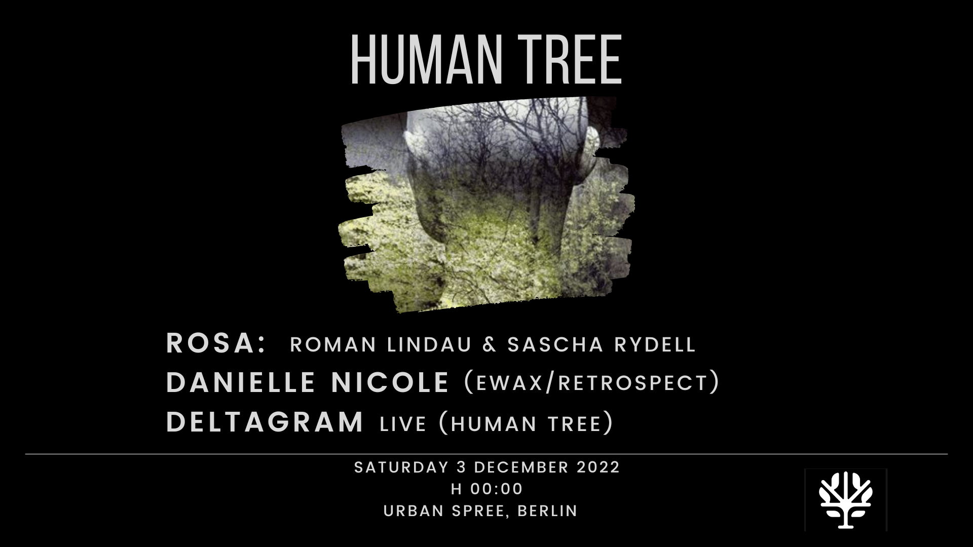 Humantree - フライヤー表