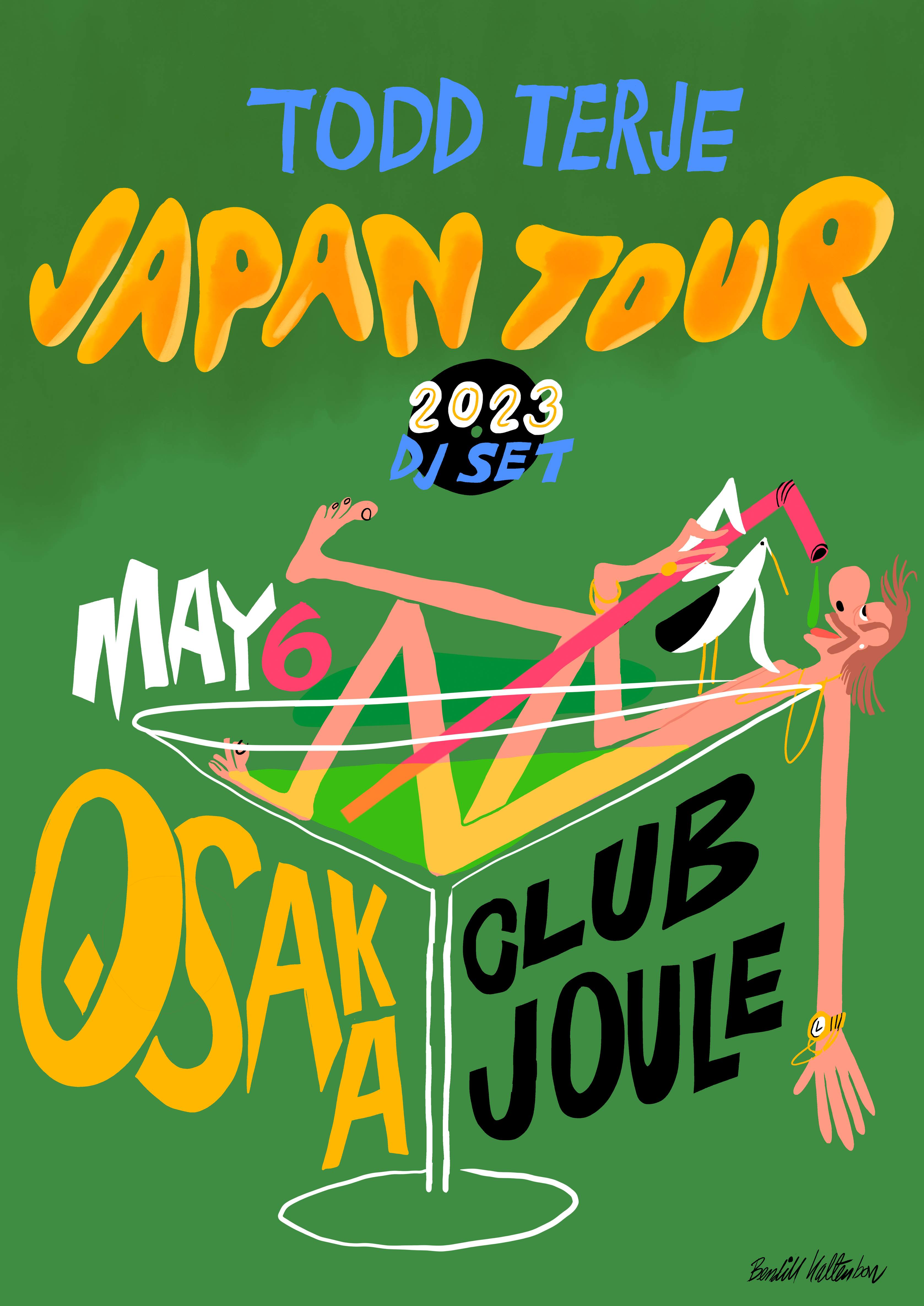 Todd Terje Japan Tour 2023 - Página frontal