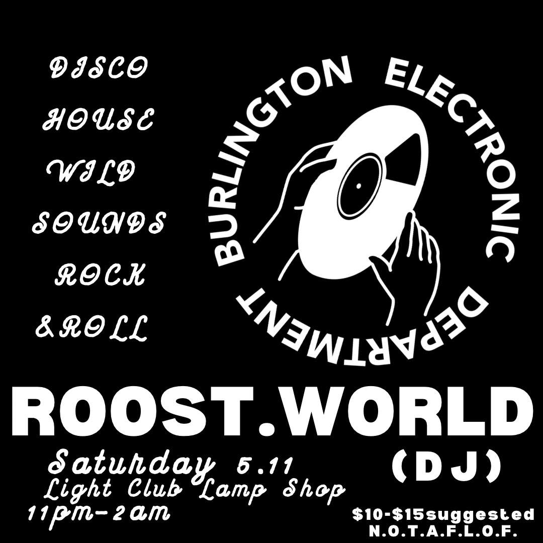 Roost.World DJ set LCLS - Página frontal