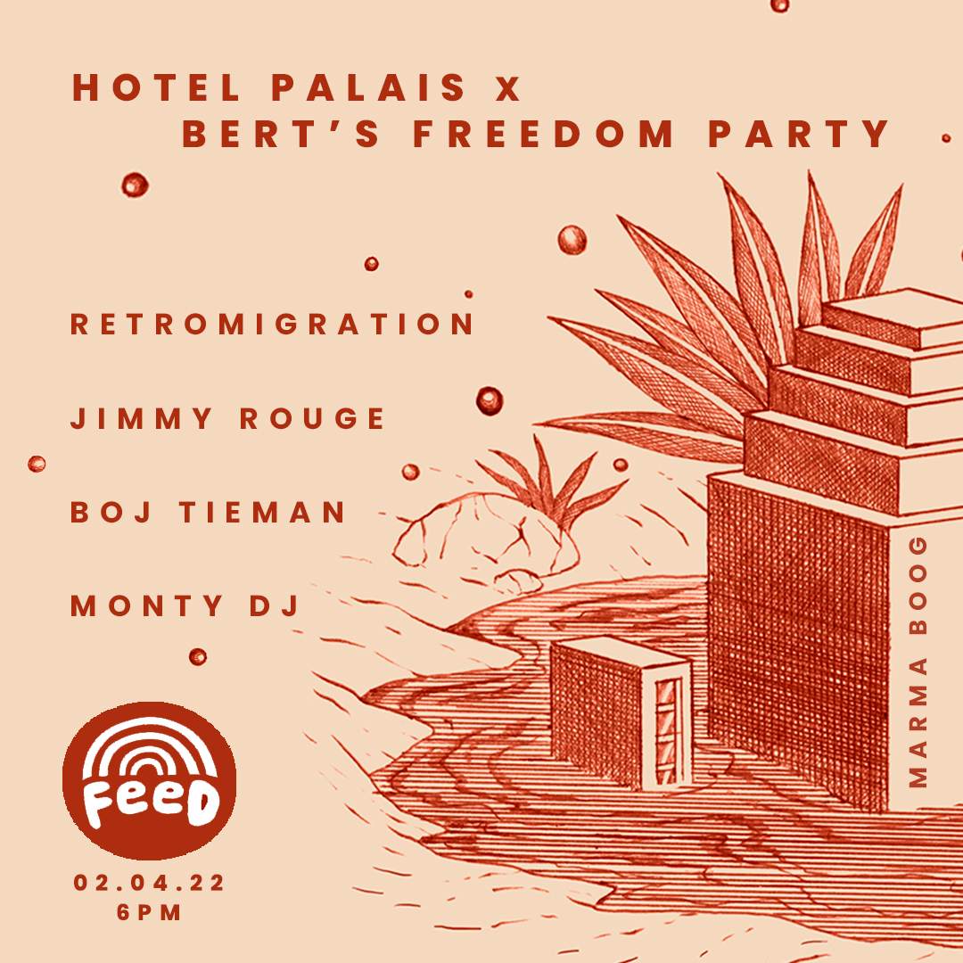 Pond Life presents: Hotel Palais Record Launch Party x Fly Bert Fly - Página frontal