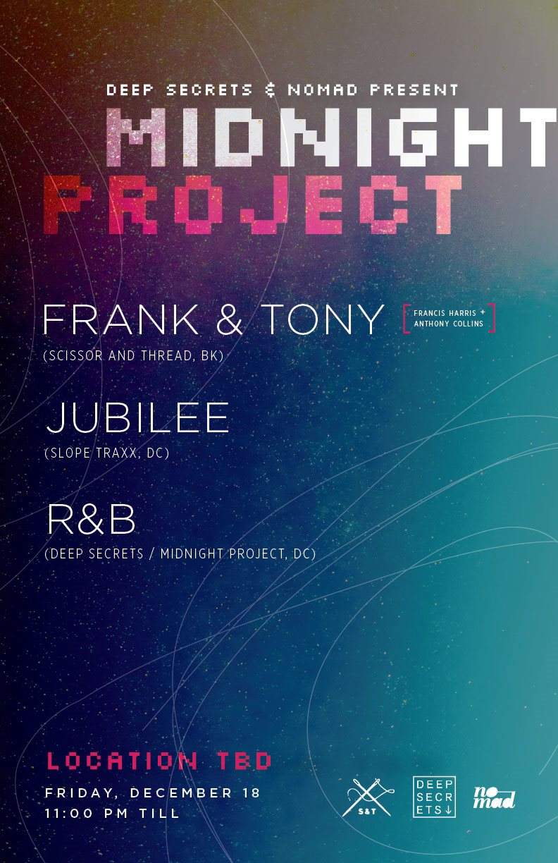 Midnight Project Feat. Frank & Tony, Jubilee & R&B - Página frontal