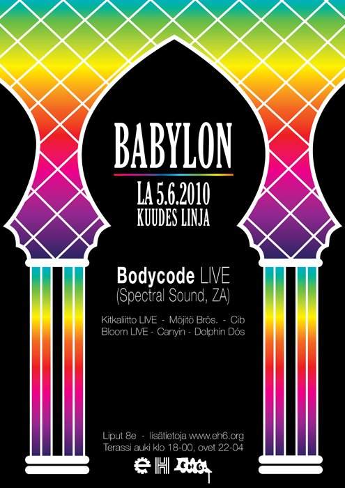 Babylon - Página frontal