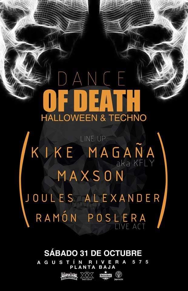Dance OF Death: Halloween and Techno - フライヤー表
