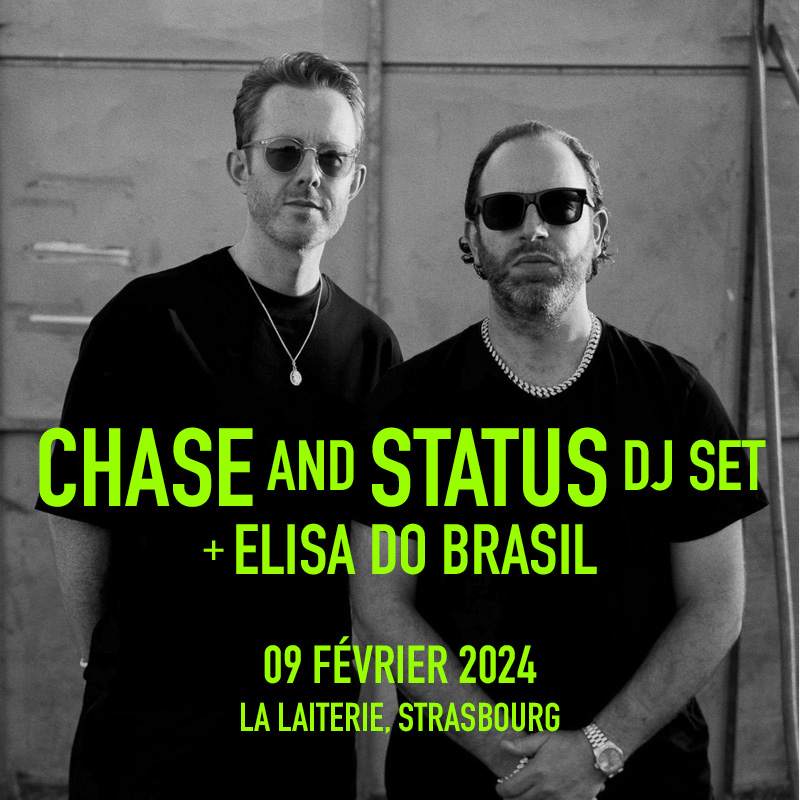 Chase & Status + Elisa Do Brasil - フライヤー表