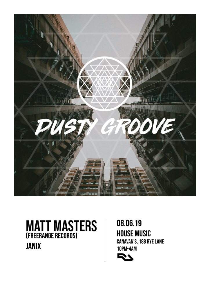 Dusty Groove with Matt Masters - フライヤー裏