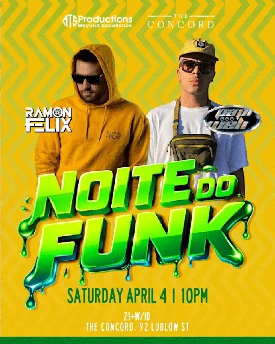 Experience Noite do Funk NYC on Saturday, April 4 in the Lower East ...