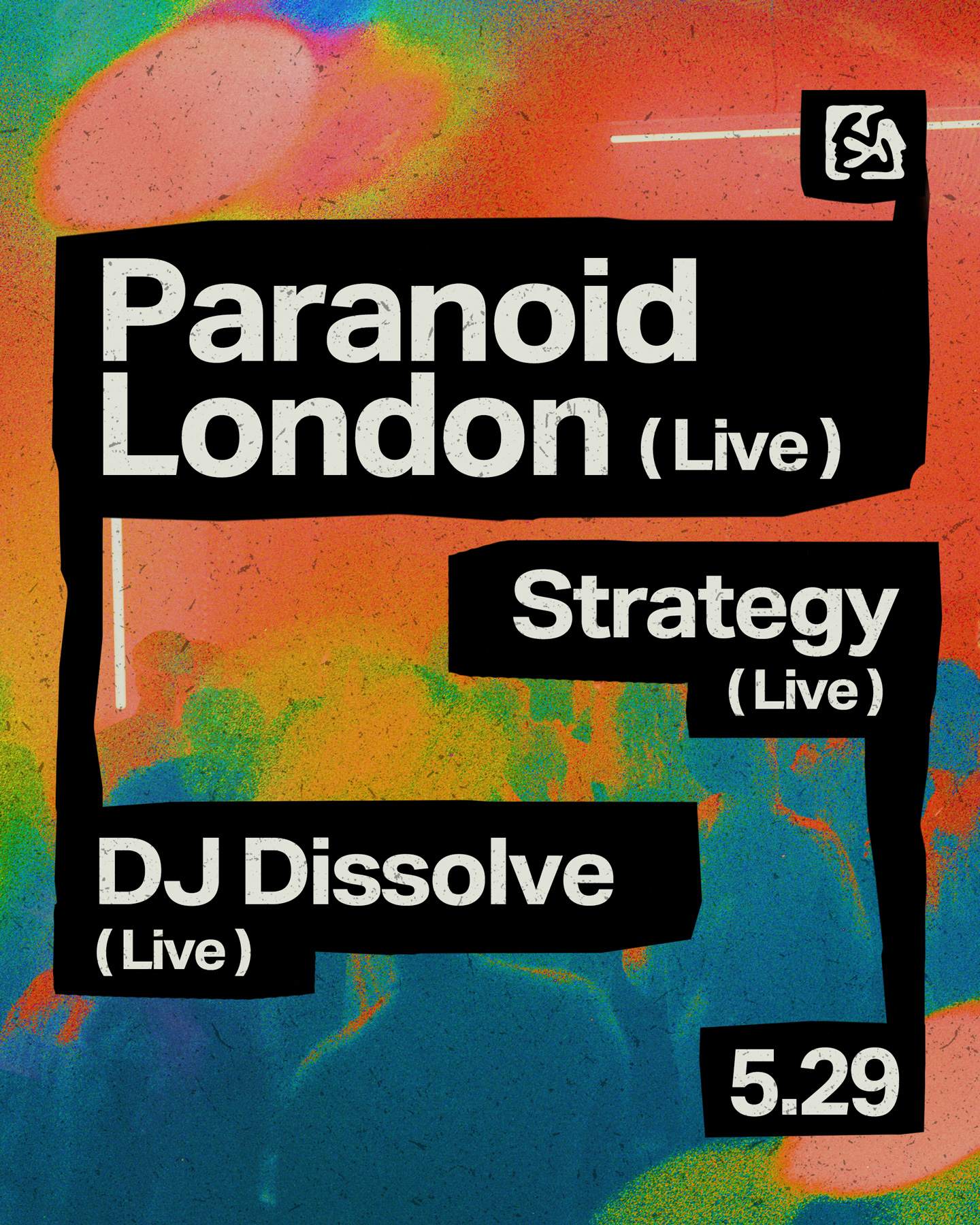 Process Club Night - Paranoid London (live), Strategy (live), dj ...