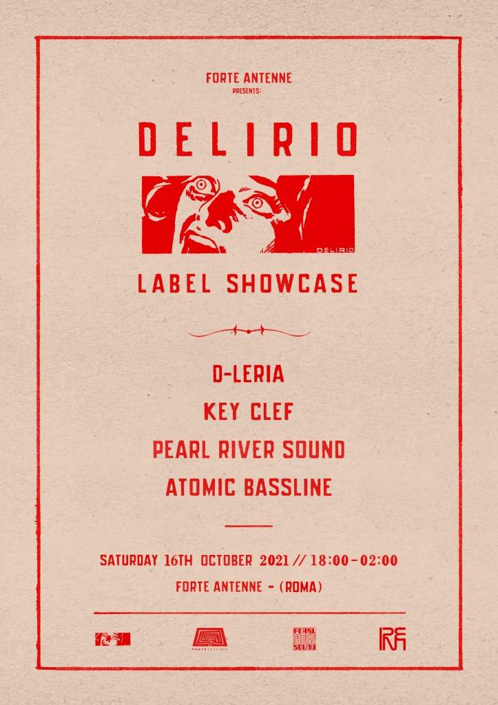 Delirio Label Showcase - Página trasera