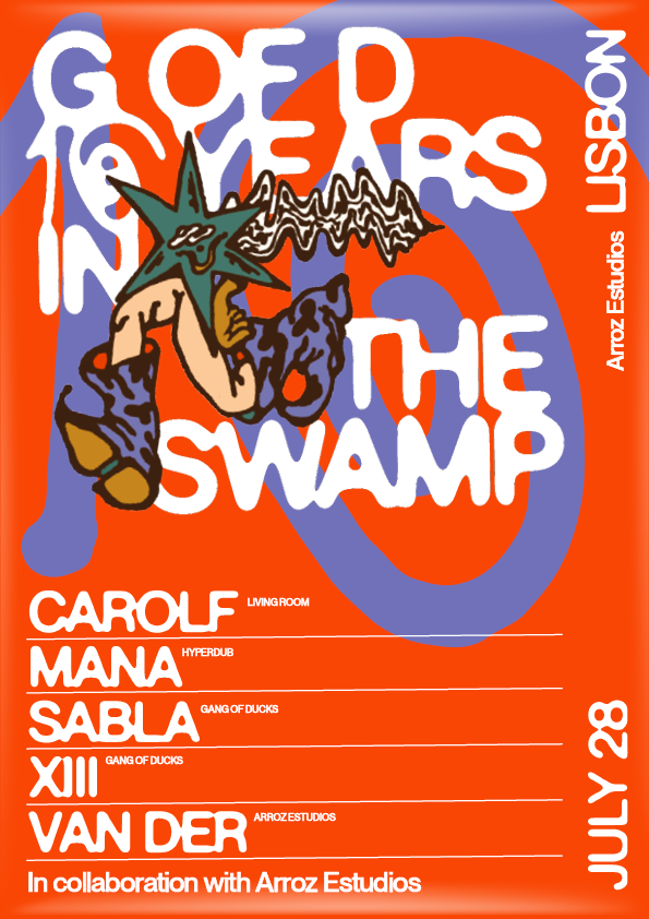 10th anniversary Gang of Ducks: Carolf, Mana, Sabla, XIII, Van Der - Página frontal