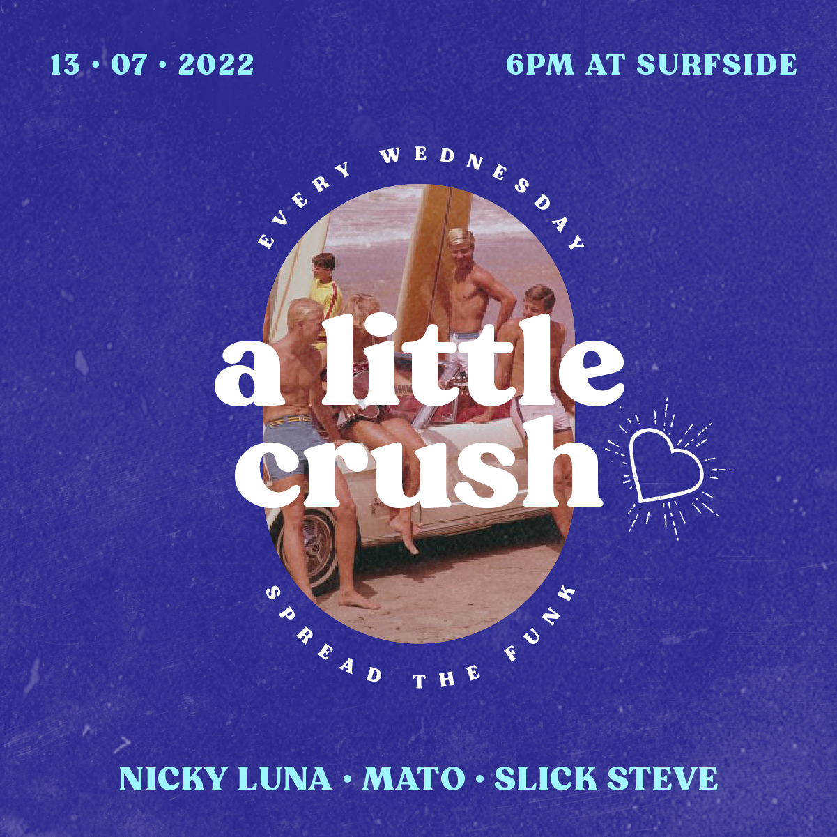 A Little Crush By the seaside - フライヤー表