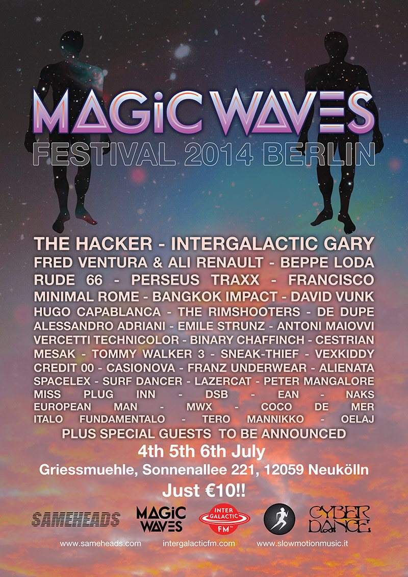 Magic Waves Festival - フライヤー表