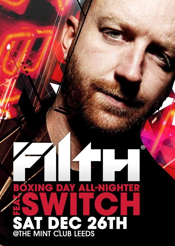 Filth Boxing Day With... Switch - フライヤー表