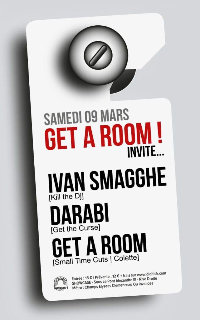 Get A Room ! Invite Ivan Smagghe & Darabi - Página frontal