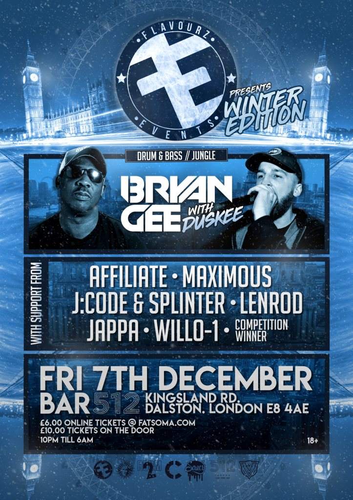 Flavourz Events: The Winter Edition [ London Debut ] - フライヤー表