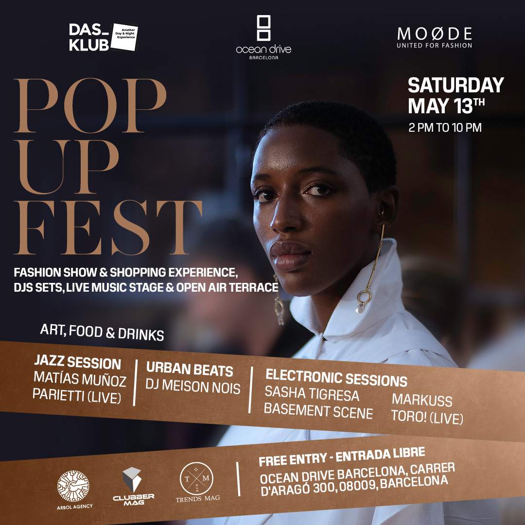 DAS-KLUB pres POP UP FEST - Fashion and Music at OD Barcelona, Barcelona