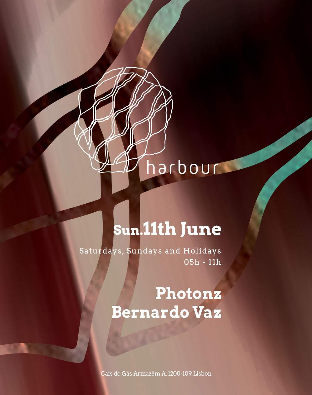 Harbour // Photonz + Bernardo Vaz - フライヤー表