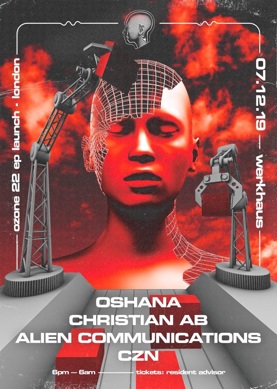 AC - Ozone 22 EP Launch: Alien Communications presents Oshana + Christian AB - Página frontal