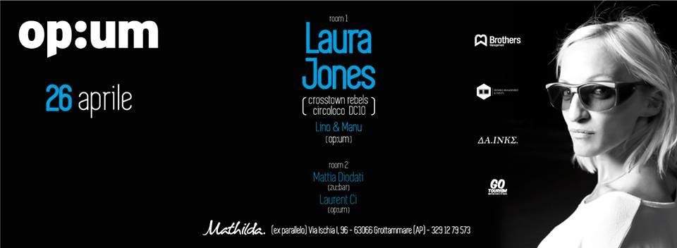 Sabato 26 Aprile op:um Pres. Laura Jones (Circo Loco Dc10) - Página frontal