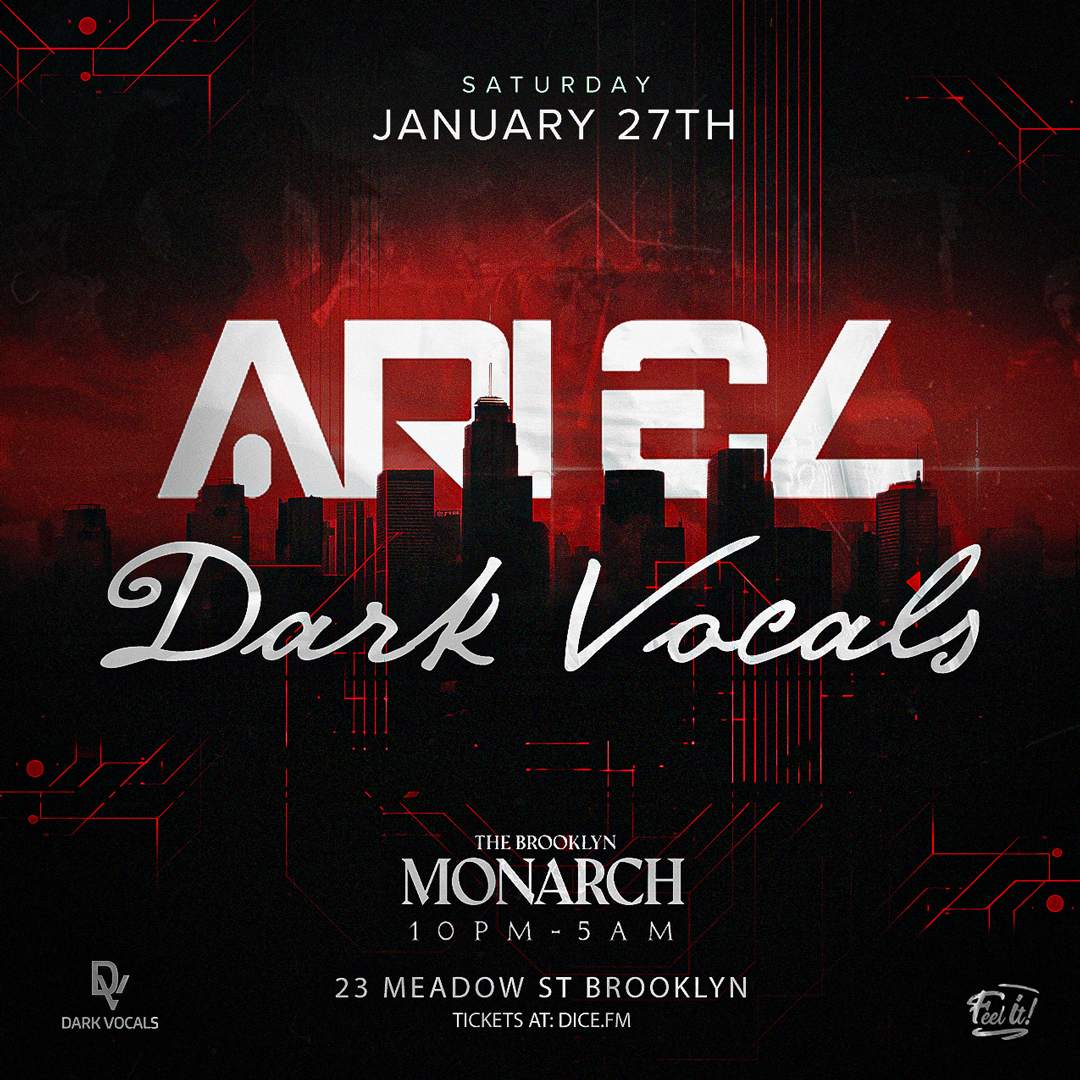 Ari El Dark Vocals At The Brooklyn Monarch  - Página frontal