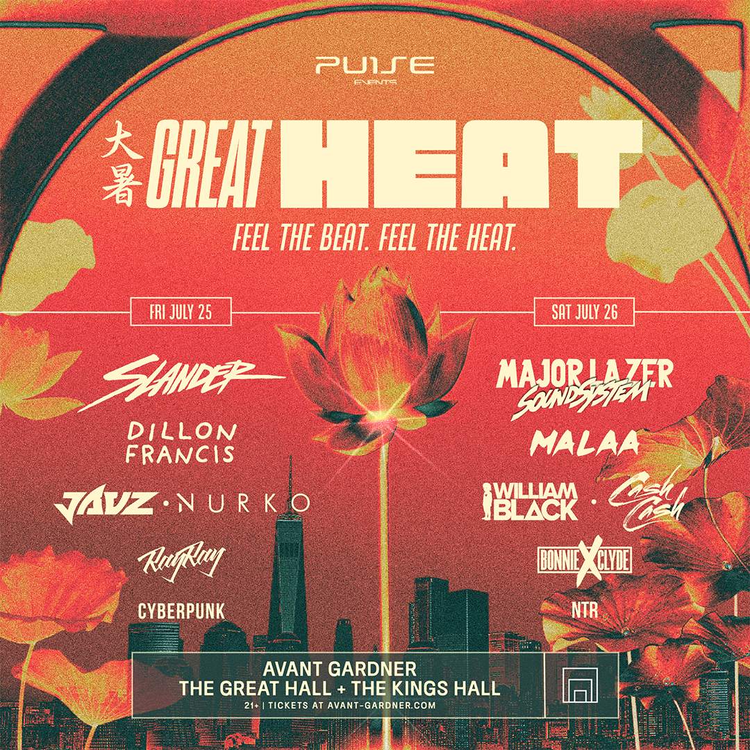 Pulse Events presents: 2025 GREAT HEAT at Avant Gardner, New York City