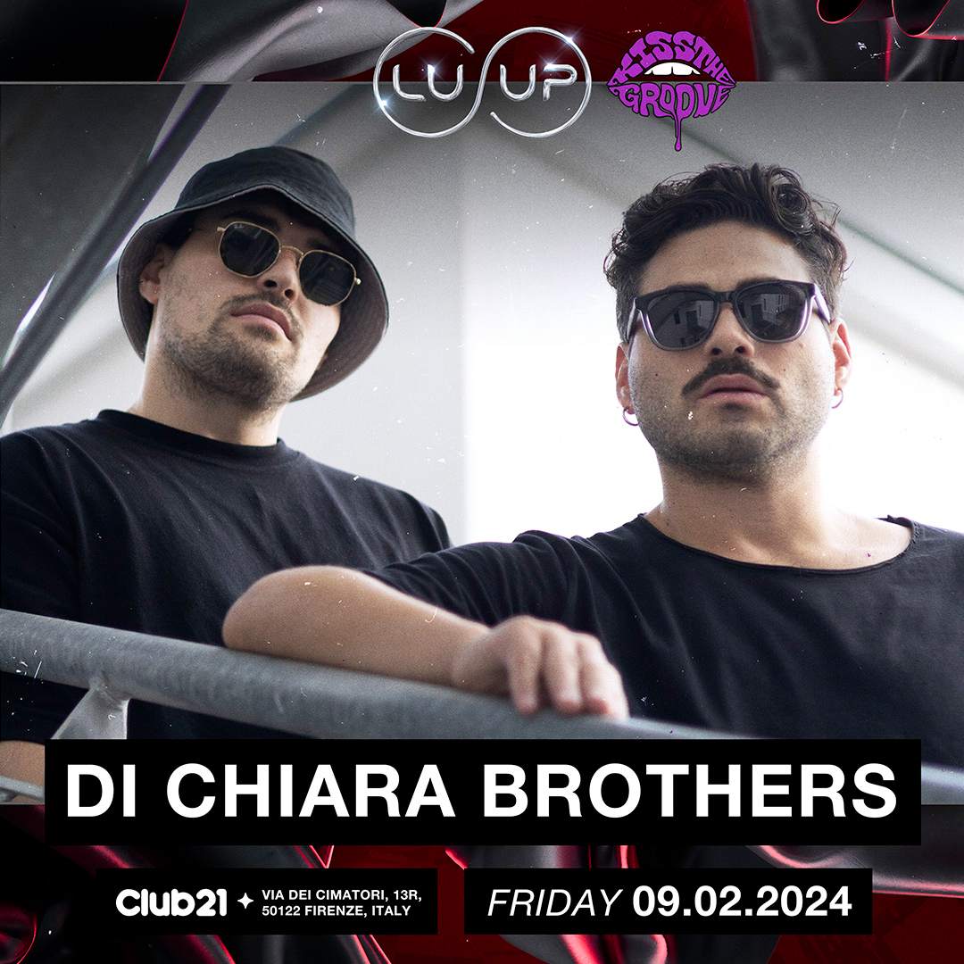 LUUP with Di Chiara Brothers - フライヤー裏