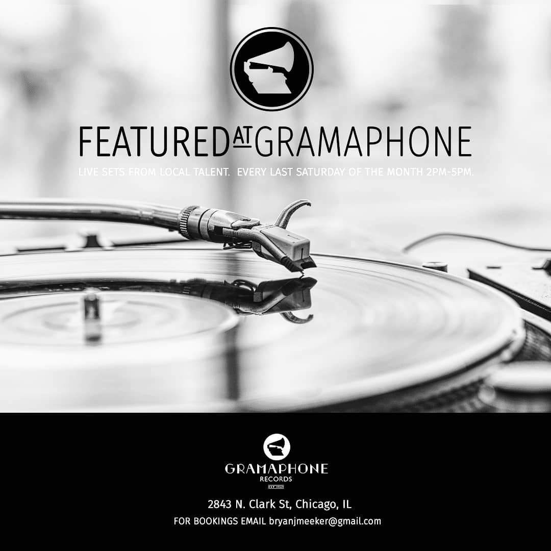 Featured at Gramaphone with Shmoo / C&V - フライヤー裏