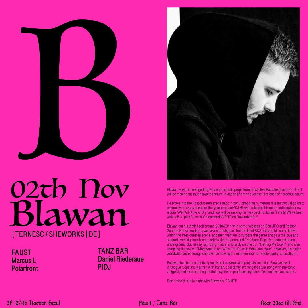 Blawan - Página frontal