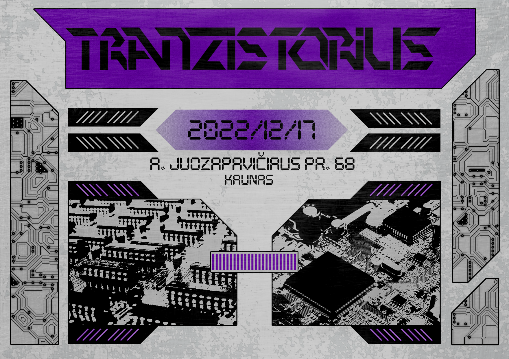 TRANZISTORIUS - フライヤー表