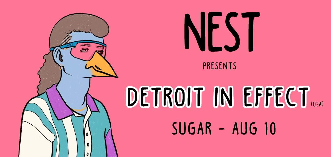Nest: Detroit In Effect (USA) - Página trasera
