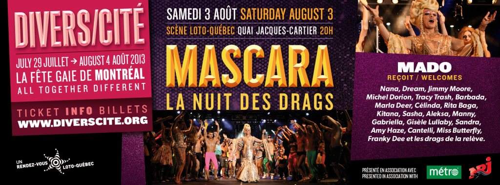 Divers/Cité 2013 (21e Édition) - Mascara, la Nuit des Drags - Página frontal