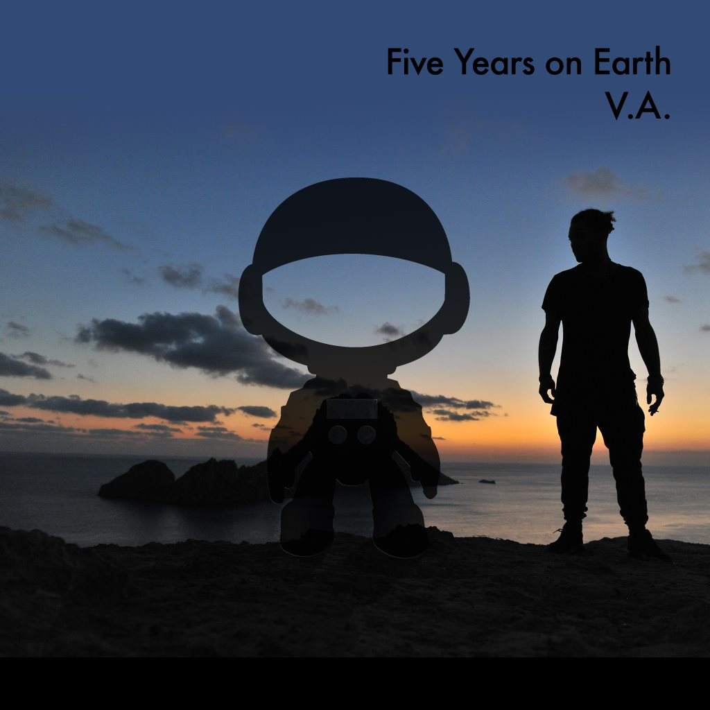5 Years on Earth - Haustronaut Anniversary - フライヤー表