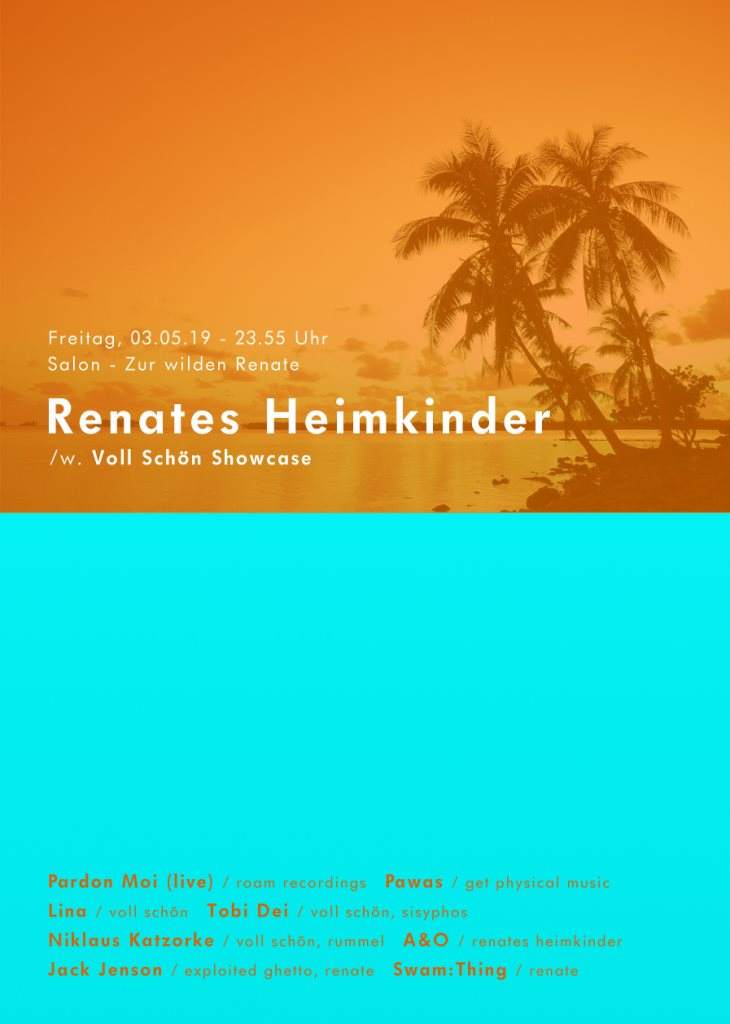 Renates Heimkinder /w. Voll Schön Showcase - Página frontal