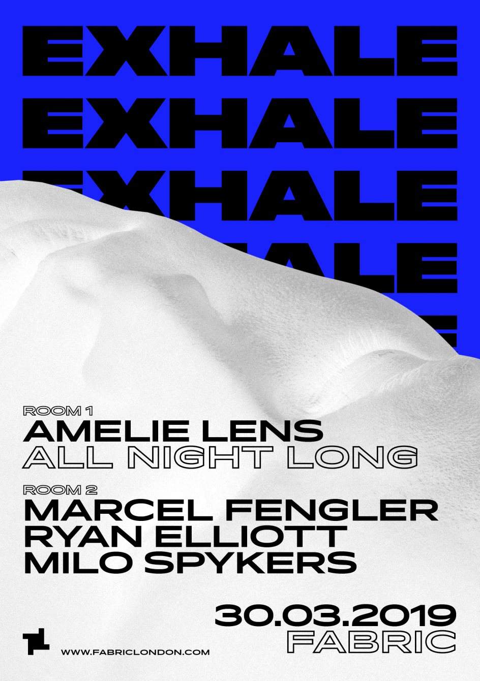 fabric: Exhale with Amelie Lens (All Night Long), Marcel Fengler & Ryan Elliott - Página trasera